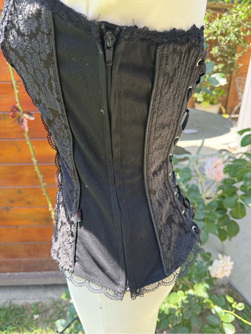 Tripp NYC Black Top with Red Logo Detail - Picture 2 of 5